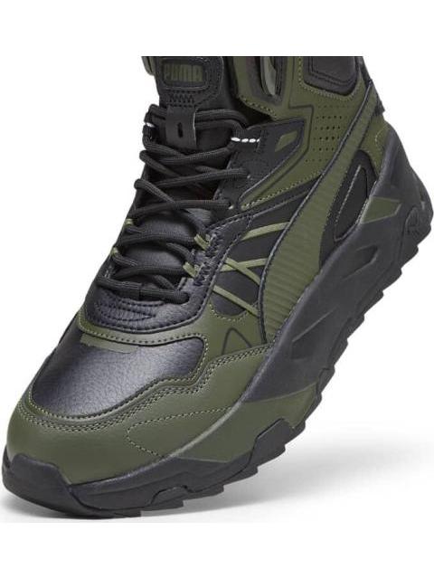 TENIS CASUAL TRINITY MID HYBRID NEGRO PUMA