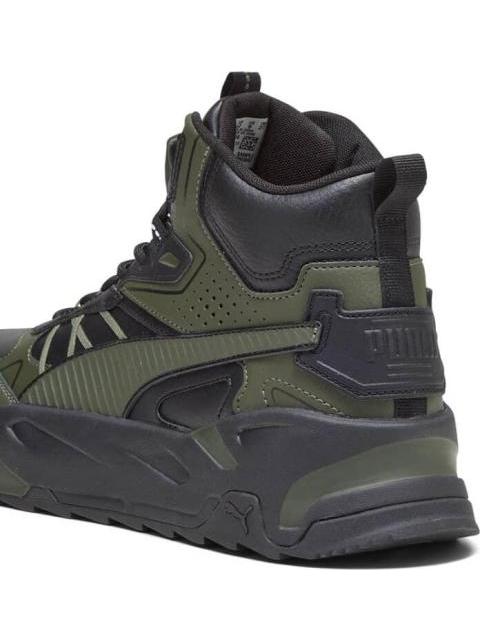 TENIS CASUAL TRINITY MID HYBRID NEGRO PUMA