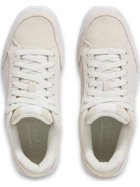 TENIS CASUAL UA W OFFICIAL SUEDE GRIS UNDER ARMOUR MEXICO