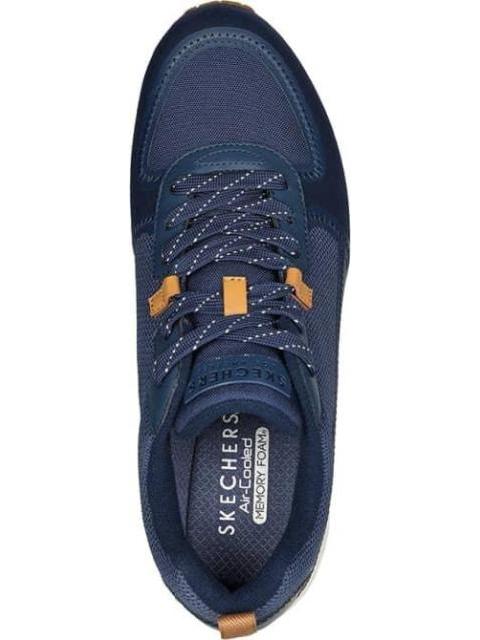 TENIS CASUAL UNO AZUL MARINO SKECHERS1