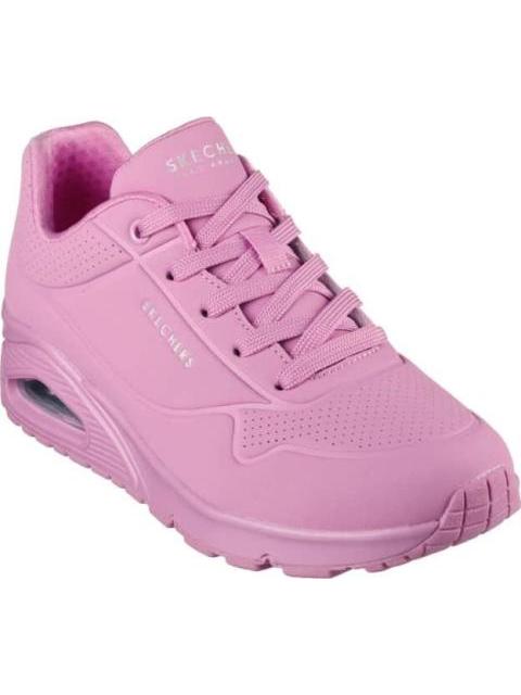 TENIS CASUAL UNO ROSA SKECHERS1