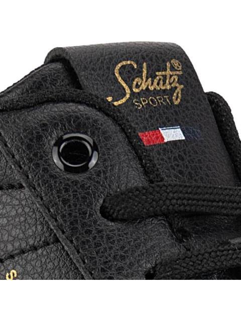 TENIS CASUAL URBANO AGUJETA NEGRO SCHATZ SPORT