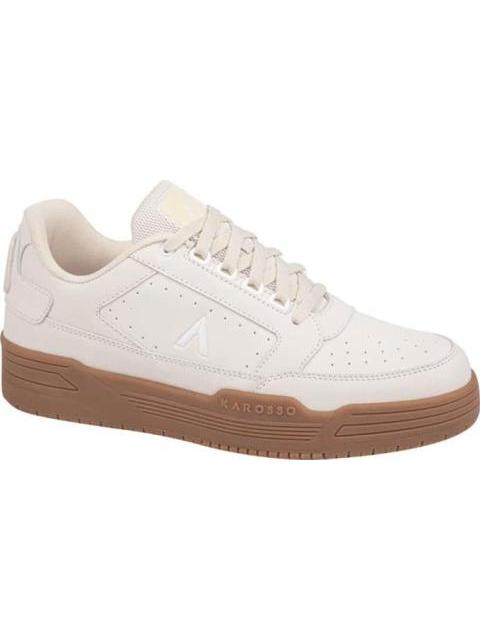 TENIS CASUAL URBANO BEIGE/HUESO KAROSSO
