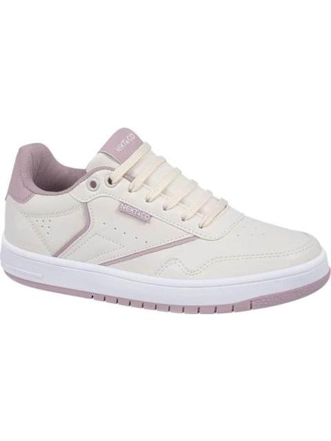 TENIS CASUAL URBANO BEIGE/HUESO NEXT CO