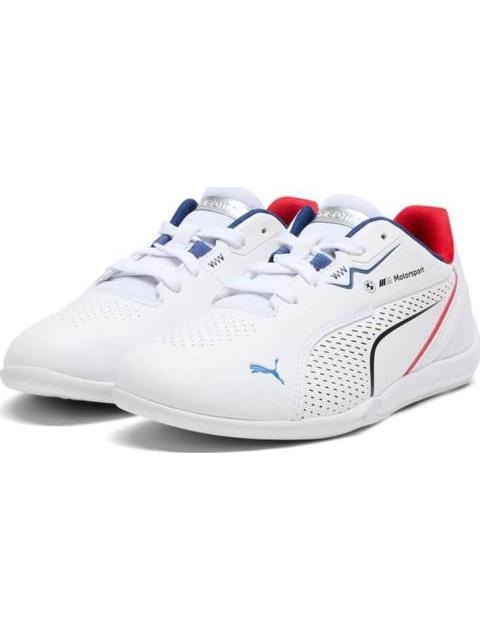 TENIS CASUAL URBANO BMW MMS DRIFT CAT DECIMA 2.0 JR BLANCO PUMA