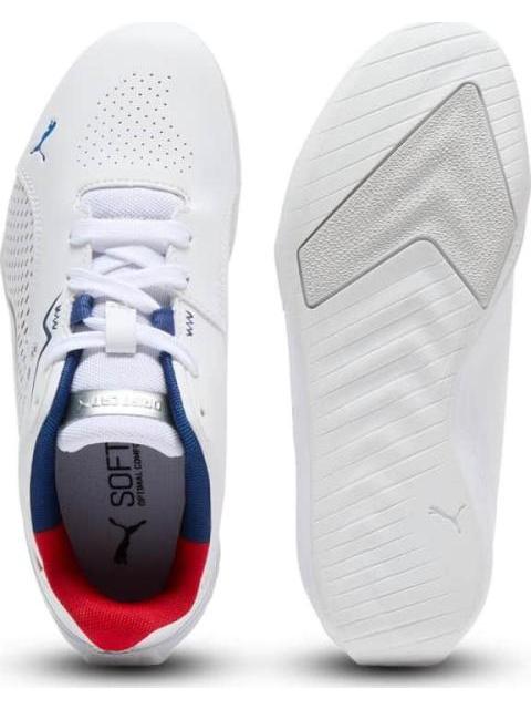 TENIS CASUAL URBANO BMW MMS DRIFT CAT DECIMA 2.0 JR BLANCO PUMA