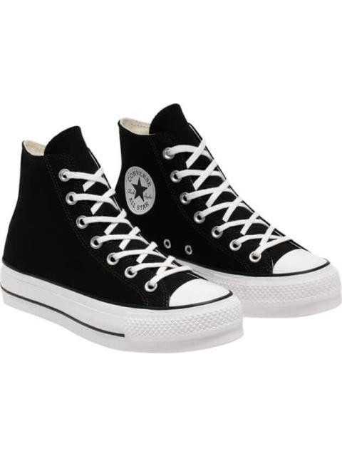 TENIS CASUAL CON PLATAFORMA NEGRO CONVERSE
