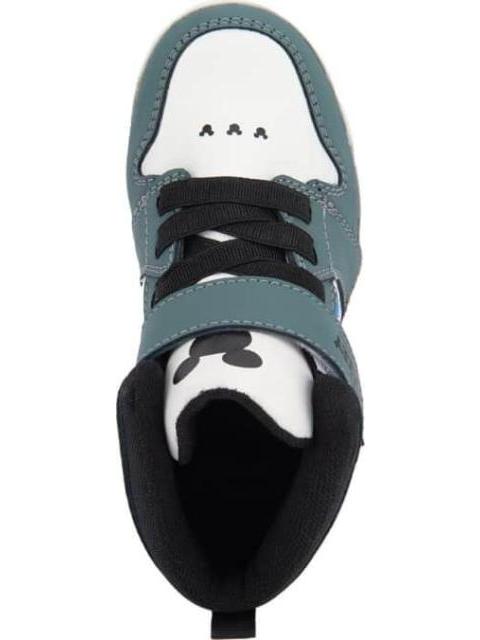 TENIS CASUAL URBANO BOTA DISNEY BLANCO MICKEY