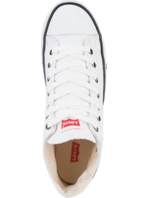 BOTA CASUAL LONA VULCANIZADO BLANCO LEVIS