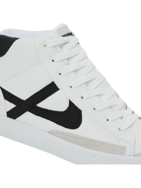 BOTA CASUAL URBANA BLANCO/NEGRO PANAM