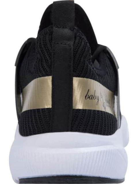 TENIS CASUAL URBANO CHOCLO BABY PHAT SAMY NEGRO