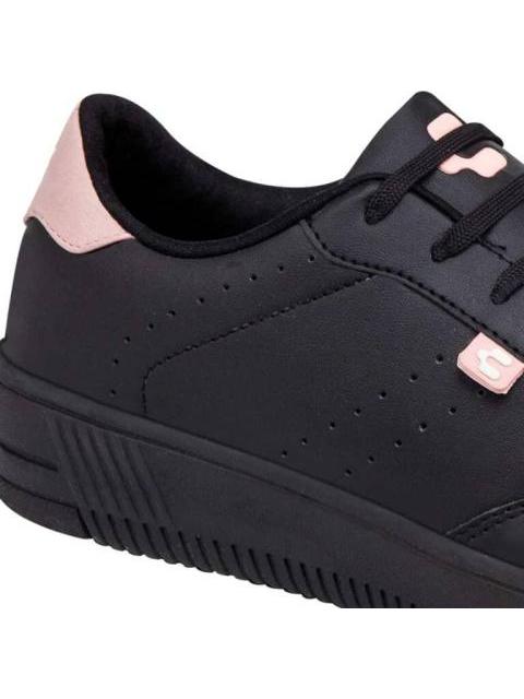 TENIS CASUAL CLASICO NEGRO CHARLY