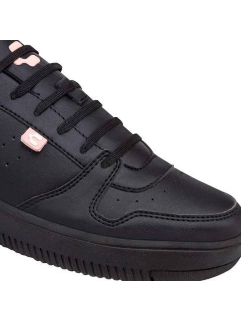 TENIS CASUAL CLASICO NEGRO CHARLY