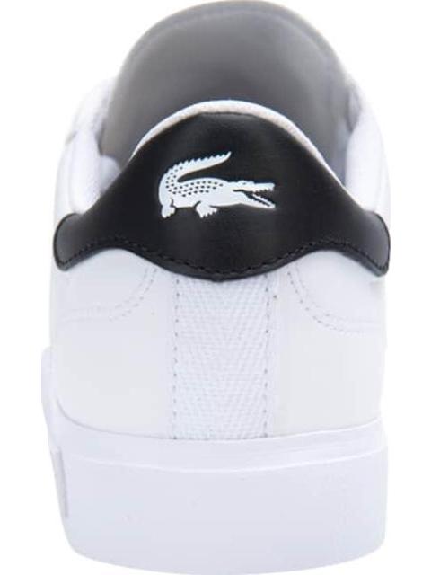 TENIS CASUAL URBANO CHOCLO LACOSTE 7147 BLANCO LACOSTE