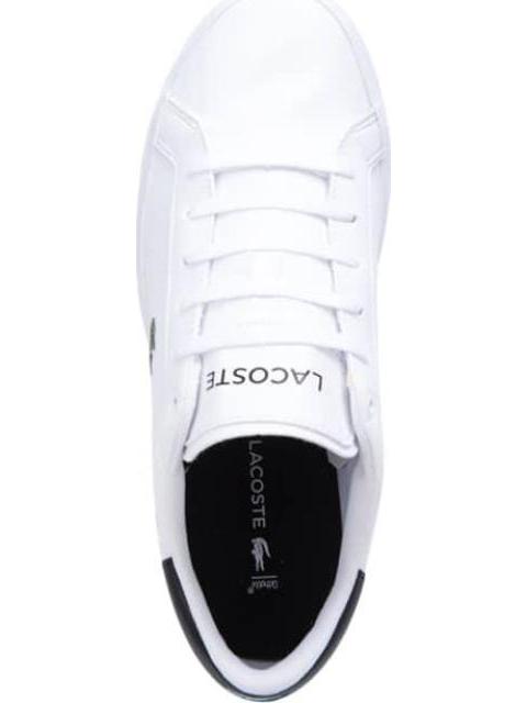 TENIS CASUAL URBANO CHOCLO LACOSTE 7147 BLANCO LACOSTE
