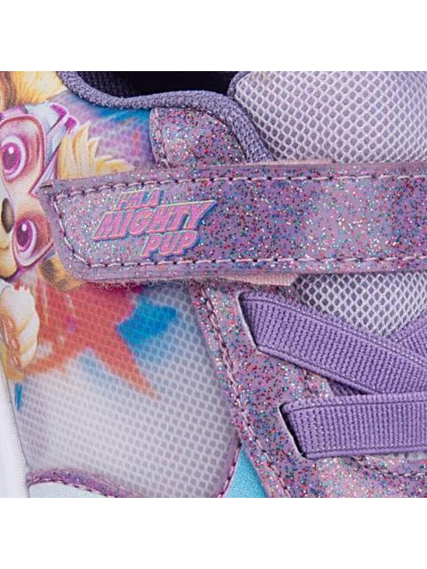 TENIS CON LUCES LILA PAW PATROL