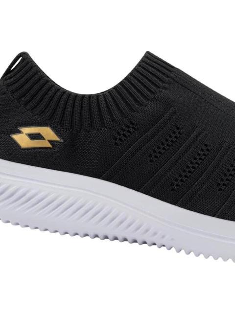 TENIS CASUAL MILA W BLANCO/NEGRO LOTTO