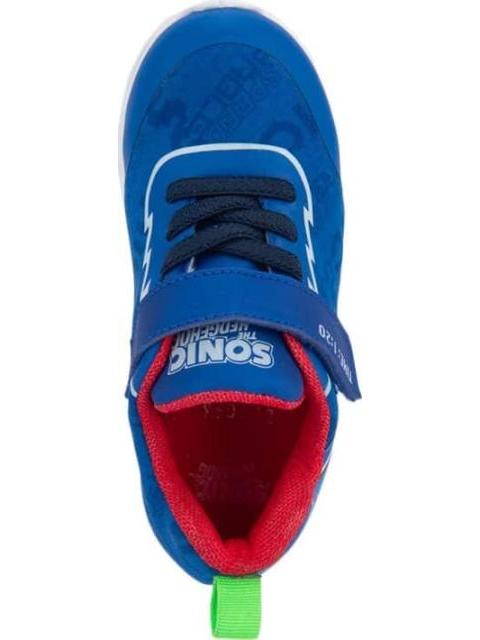 TENIS CASUAL URBANO CHOCLO LUCES AZUL SONIC