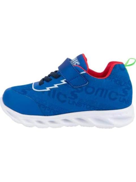 TENIS CASUAL URBANO CHOCLO LUCES AZUL SONIC