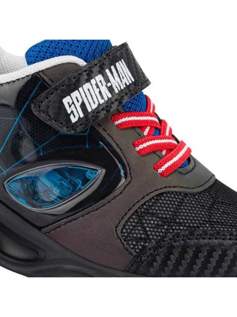 TENIS CASUAL CON LUCES NEGRO SPIDERMAN
