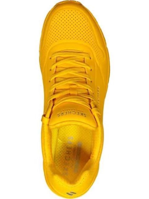TENIS CASUAL UNO AMARILLO SKECHERS1