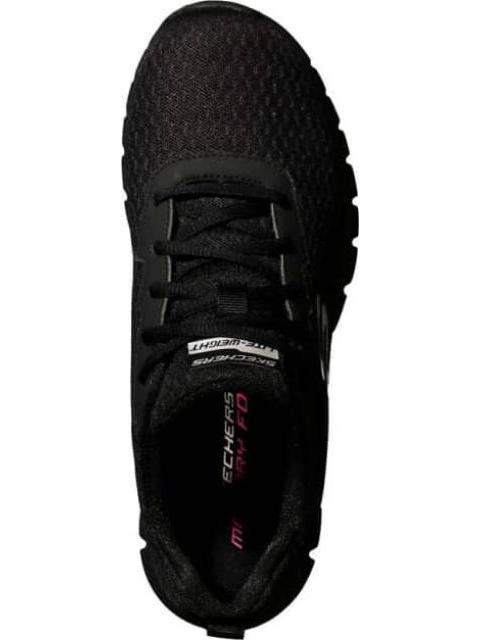 TENIS CASUAL SPORT NEGRO SKECHERS1
