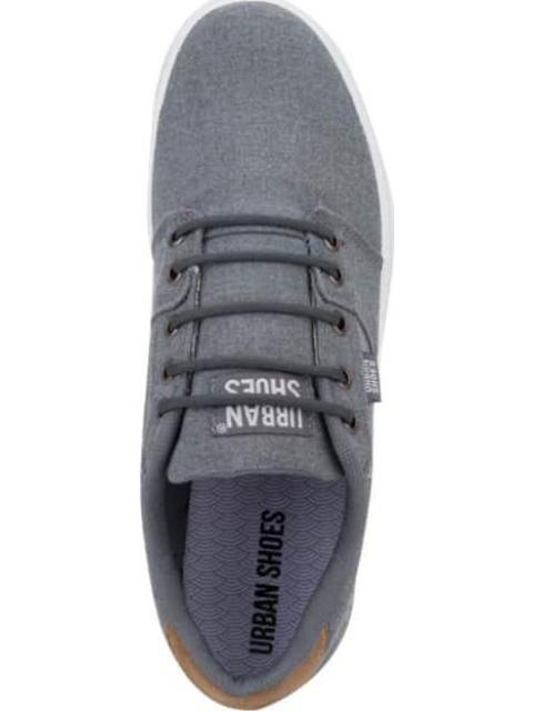 TENIS URBANO CLASICO SKATE GRIS URBAN SHOES