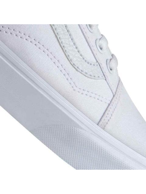 TENIS SKATE OLD SKOOL BLANCO VANS LATINO