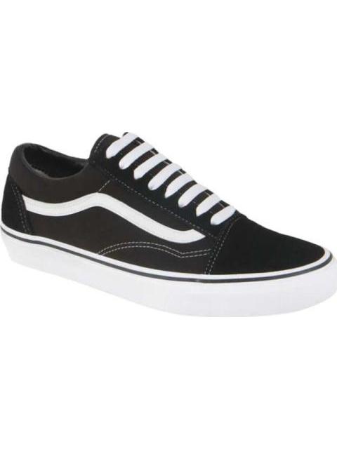 TENIS SKATE OLD SKOOL NEGRO VANS LATINO