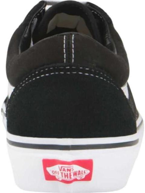 TENIS SKATE OLD SKOOL NEGRO VANS LATINO
