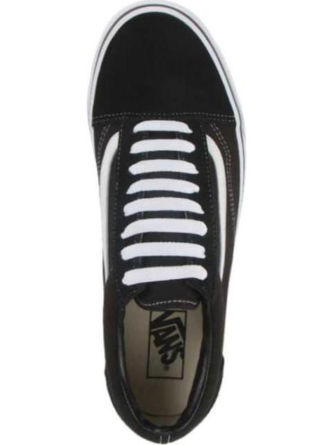 TENIS SKATE OLD SKOOL NEGRO VANS LATINO