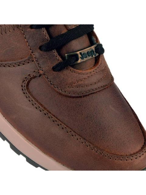 TENIS CASUAL URBANO PIEL CRAZY CAFE JEEP