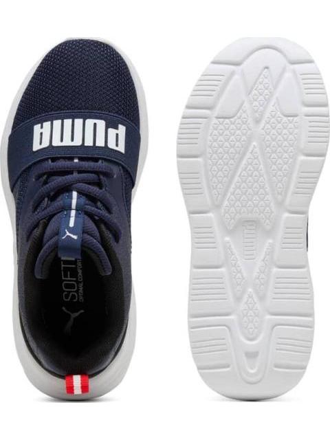 TENIS CASUAL URBANO SOFT WIRED 2 PS AZUL MARINO PUMA