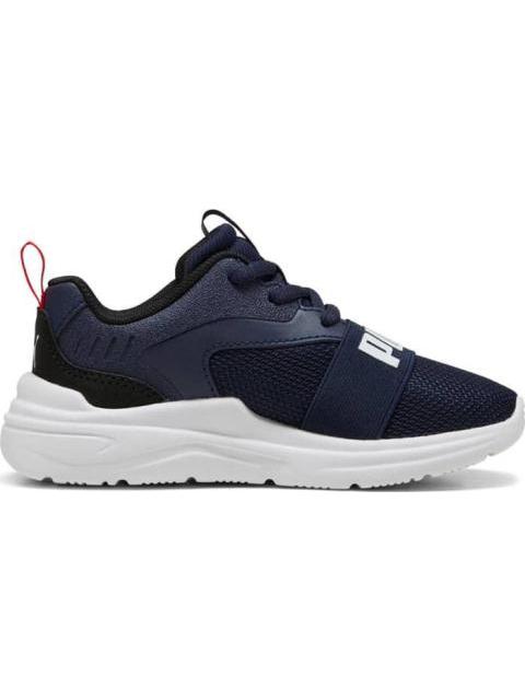 TENIS CASUAL URBANO SOFT WIRED 2 PS AZUL MARINO PUMA