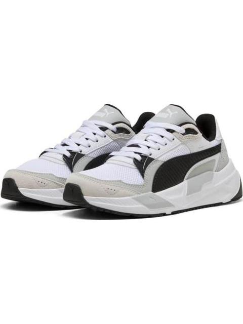 TENIS CASUAL URBANO TRINITY 2 JR BLANCO/NEGRO PUMA