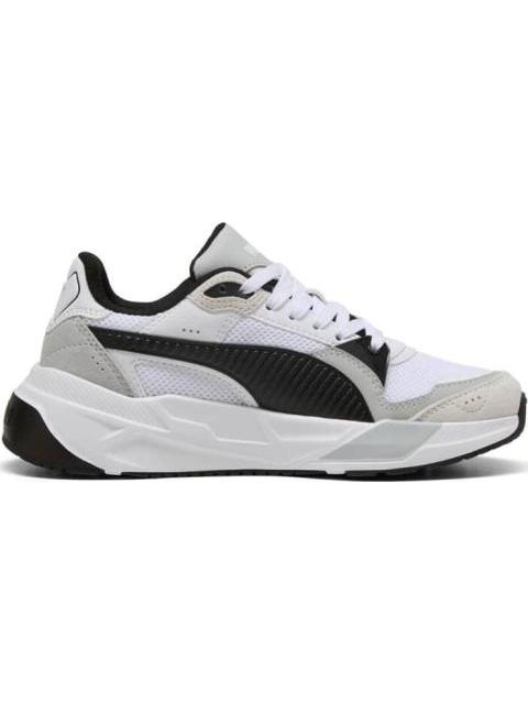 TENIS CASUAL URBANO TRINITY 2 JR BLANCO/NEGRO PUMA