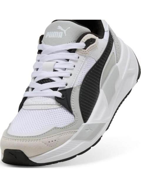 TENIS CASUAL URBANO TRINITY 2 JR BLANCO/NEGRO PUMA