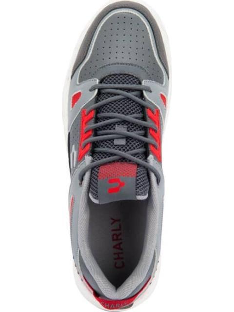 TENIS CASUAL VALVULA GRIS HUMO CHARLY