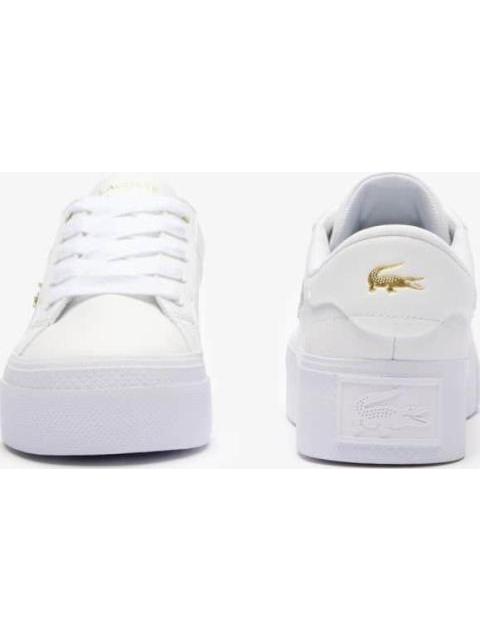 TENIS CASUAL ZIANE PLATFORM 124 2 CFA BLANCO LACOSTE