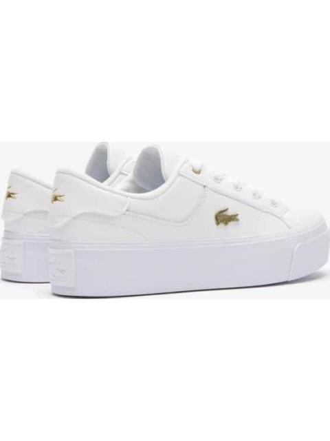 TENIS CASUAL ZIANE PLATFORM 124 2 CFA BLANCO LACOSTE