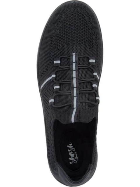 TENIS CON AGUJETA NEGRO SHOSH SPORT