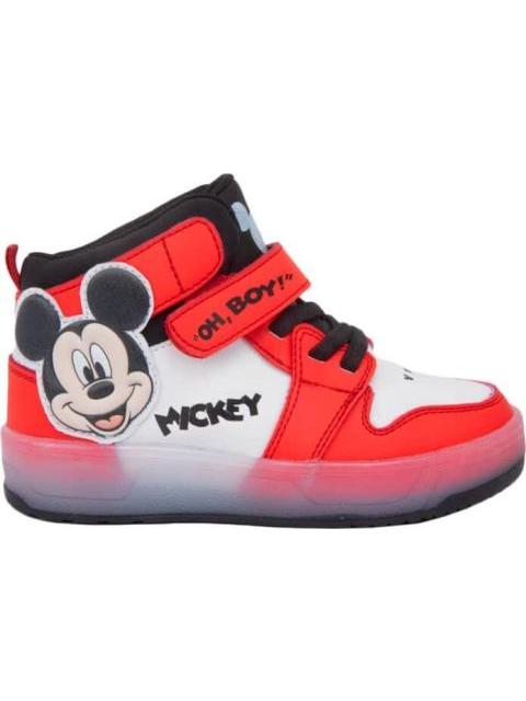 TENIS CON LUCES BLANCO MICKEY MOUSE