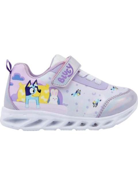 TENIS CON LUCES LILA BLUEY