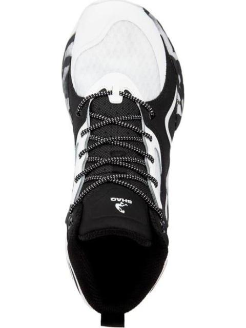 TENIS DE BASKETBALL SUSPENSION BLANCO/NEGRO SHAQ