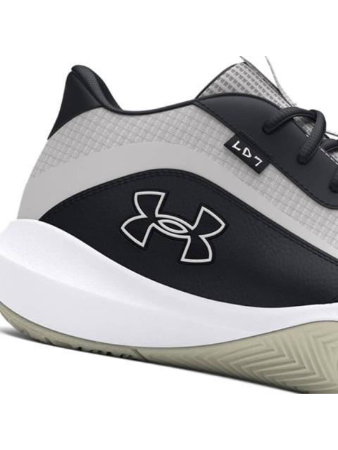 TENIS DE BASKETBALL UA LOCKDOWN 7 BLANCO/NEGRO UNDER ARMOUR MEXICO