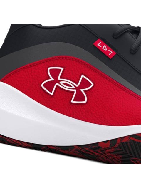 TENIS DE BASKETBALL UA LOCKDOWN 7 ROJO UNDER ARMOUR MEXICO