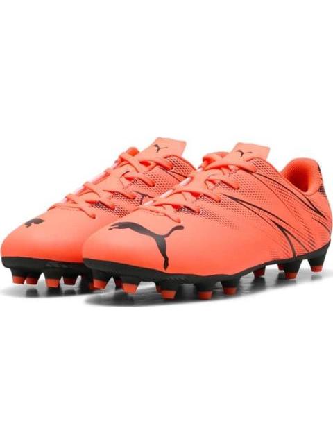 TENIS DE FUTBOL ATTACANTO FG AG JR NARANJA PUMA