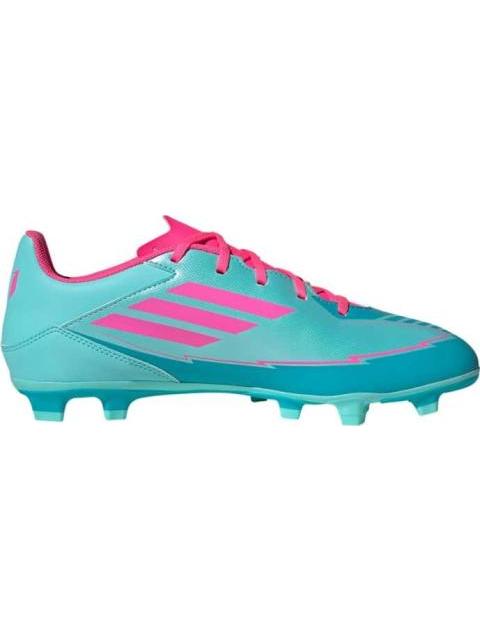 TENIS DE FUTBOL F50 CLUB FG MG MESSI AZUL TURQUESA ADIDAS