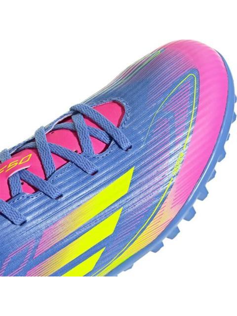 TENIS DE FUTBOL F50 CLUB TF AZUL ADIDAS