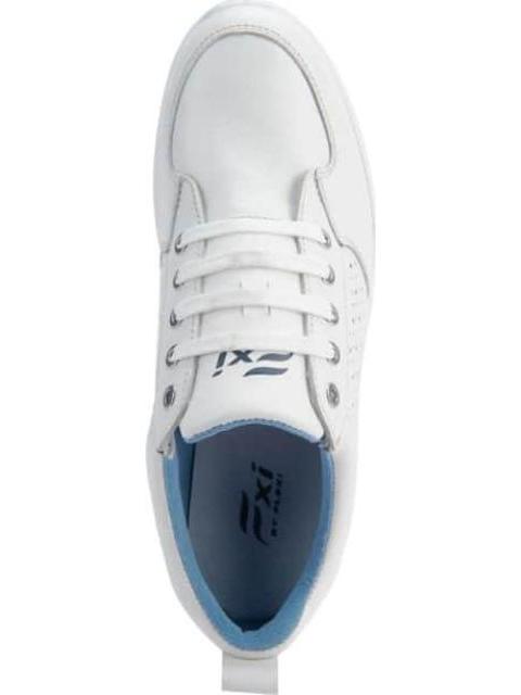 TENIS DE PIEL BLANCO FLEXI